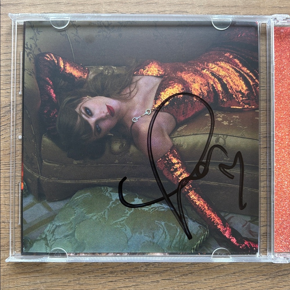 HAND SIGNED CD The Life of a Showgirl